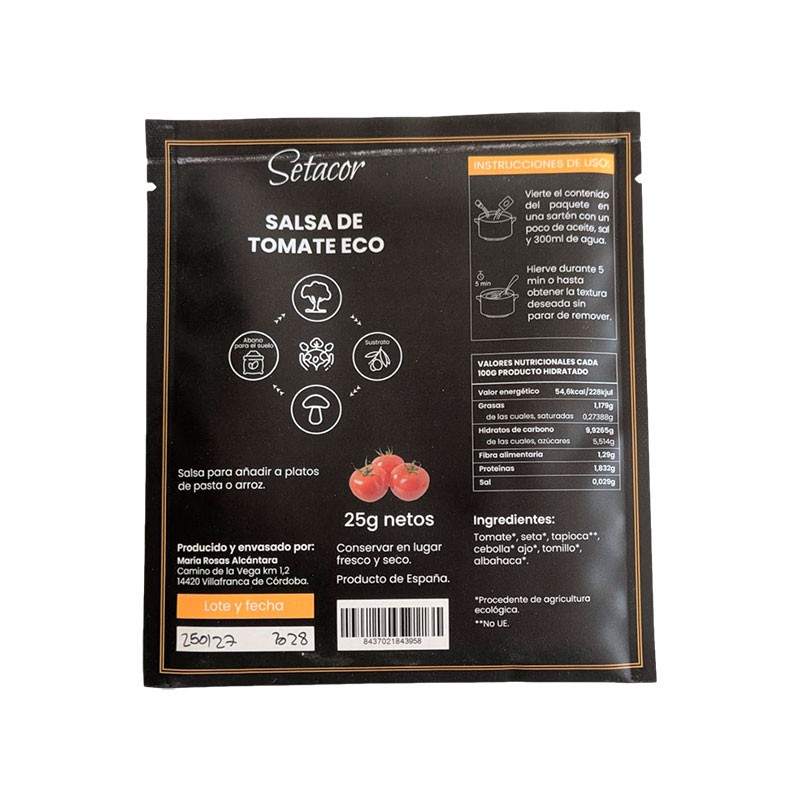 Salsa de Tomate ECO - 25 g