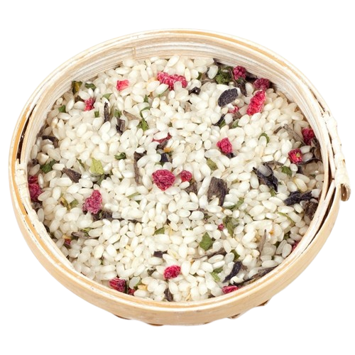 Risotto de trompeta negra y frambuesa granel - 2500 g