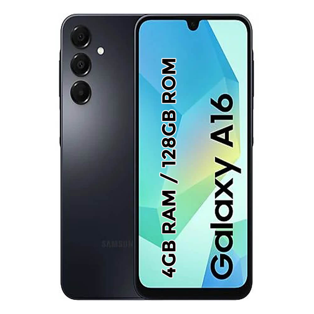 Samsung Galaxy A16 4 GB / 128 GB Negro - Super AMOLED 6.7″ 90 Hz, IP54