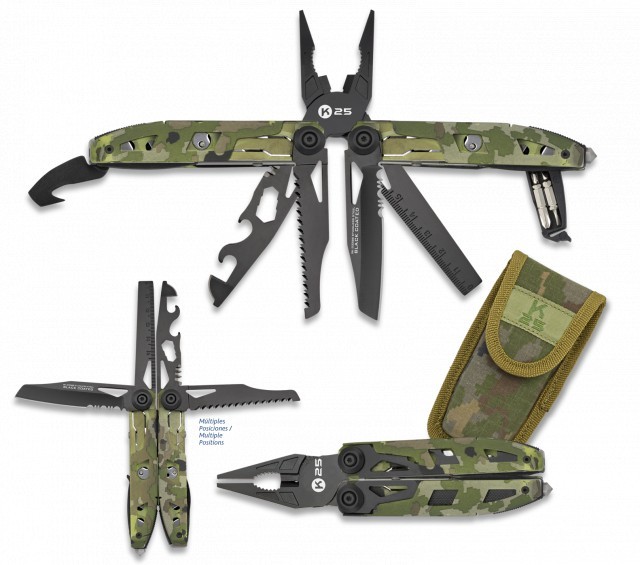 Alicate camo SPC K25 - Usos 17