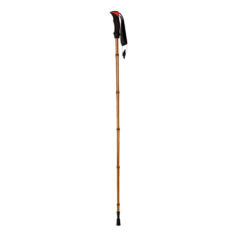 La Casa de las Setas Baston trekking bambú empuñadura espuma 115 cm