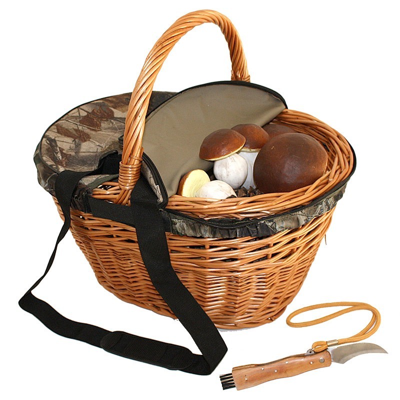 La Casa de las Setas Pack cesta mediana - tapa bosque - navaja 04