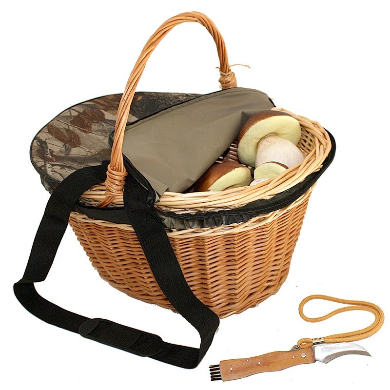 La Casa de las Setas Pack cesta mediana - tapa bosque - navaja 05