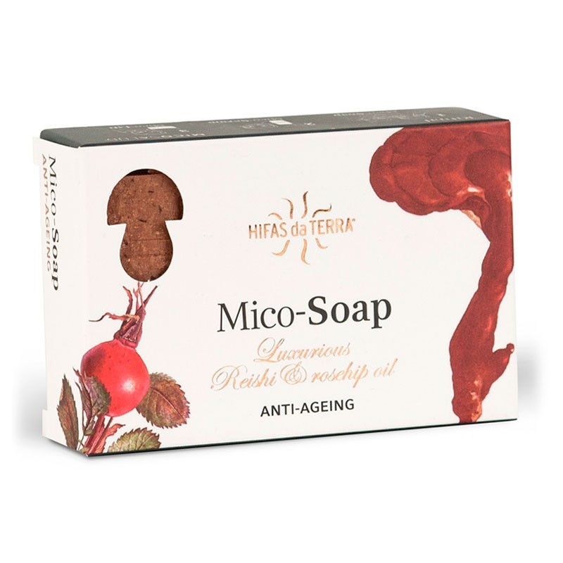 La Casa de las Setas Jabón Mico-Soap Reishi+Rosa Mosqueta Antiedad