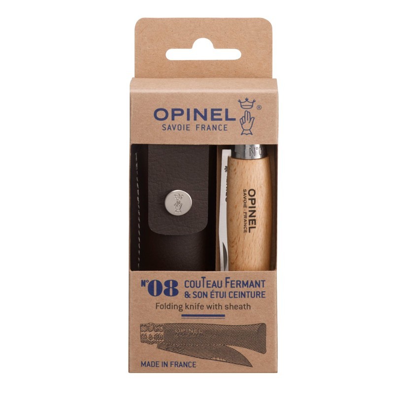 La Casa de las Setas OPINEL Estuche nº8 + funda piel