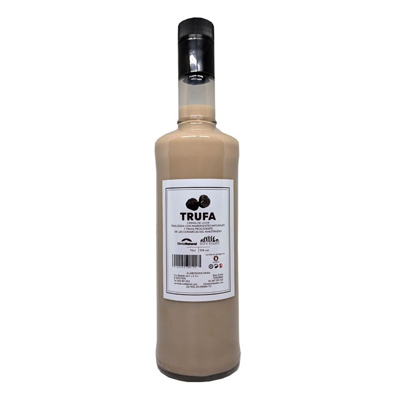 La Casa de las Setas Crema licor de Trufa negra 70 cc
