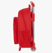 Mochila Infantil Pequeña Sevilla FC Nunca me rindo con Carro de 2 Ruedas 2