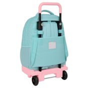 Mochila Butterflies Moos con carro de 2 ruedas y doble compartimento 3