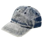 Gorra Béisbol Algodón Vintage Denim Ajustable Unisex 1