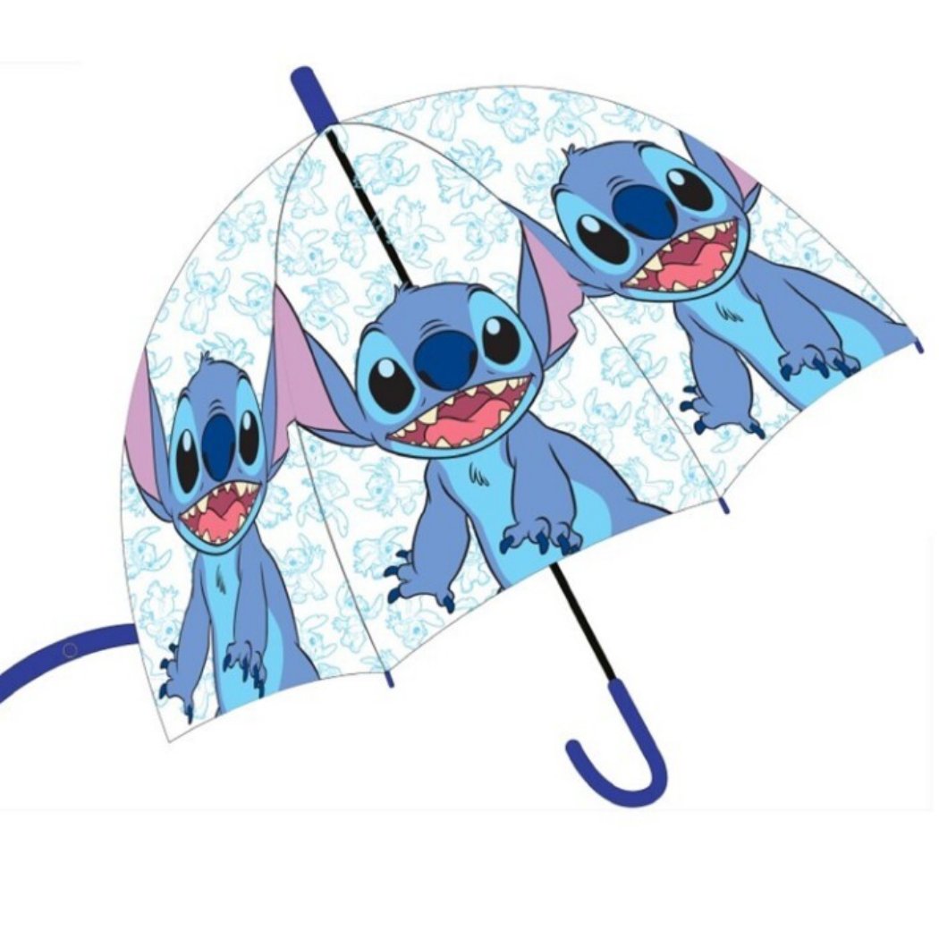 Paraguas Niñ@s Automático Lilo y Stitch Grande 48cm y 78cm diámetro 1