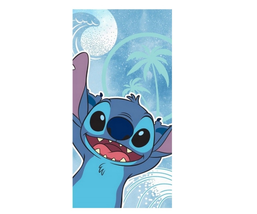 Toalla Playa o Piscina Algodón 100% Disney Lilo y Stitch 140x70cm 1