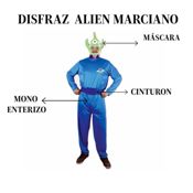 Disfraz Alien Marciano Verde Adulto 8