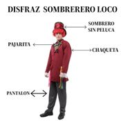 Disfraz Sombrerero Loco Adulto 5