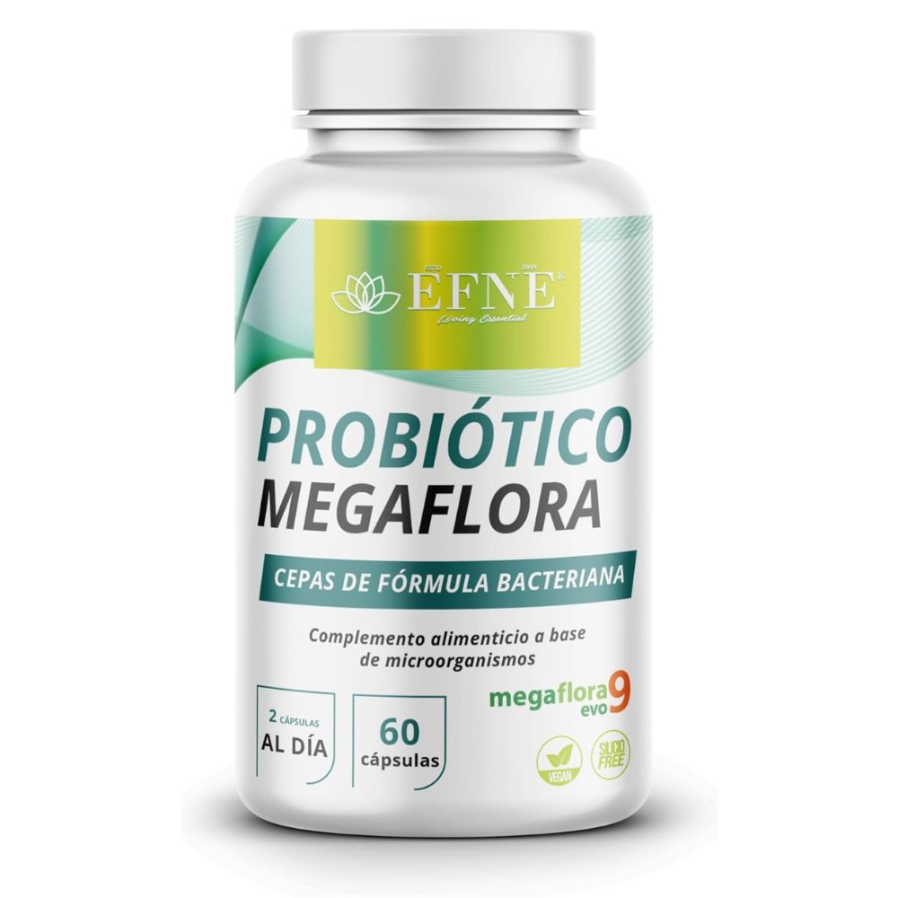 EFNE Probiótico Megaflora Evo9 60 cápsulas 1