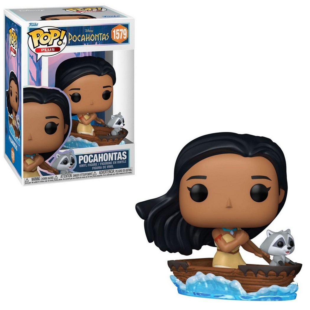 Funko Pop Pocahontas con Mapache Meeko en Barca 1579 1