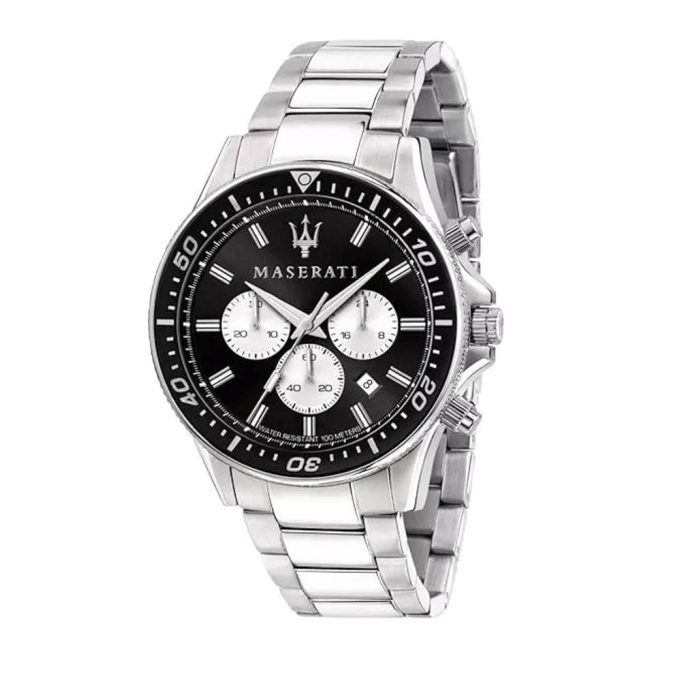 Maserati Reloj para Hombre Colección Sfida circunferencias blancas 1