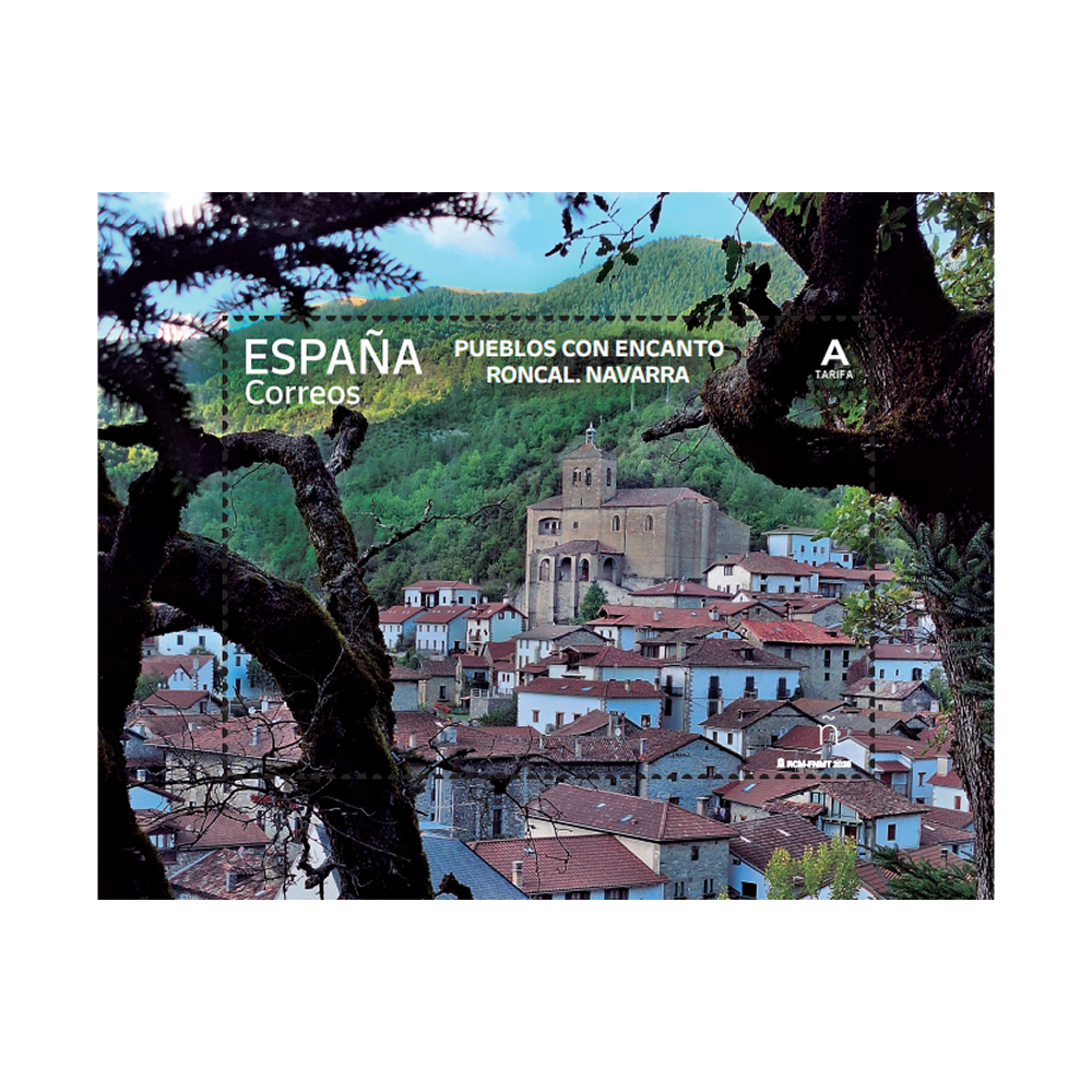 Sellos Pueblos con Encanto 2025 Castro Caldelas Comillas Roncal y