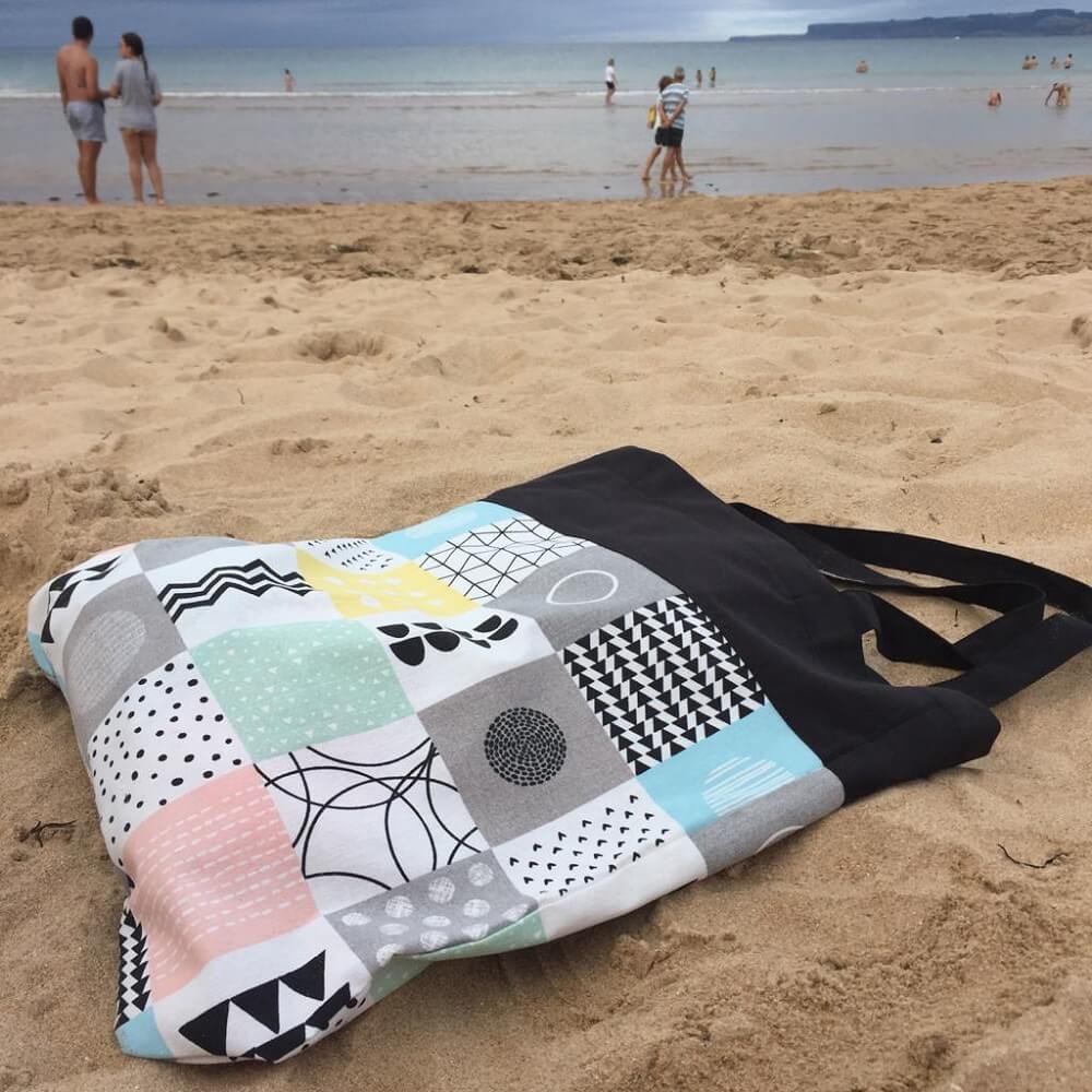 Get Wallpaper Bits Of Ti Elegant Geometry Shopping Bag Beach Or Walk Free HD